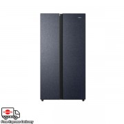 Haier 550L S-B-S Fridge INV HRFIS630XMBL
