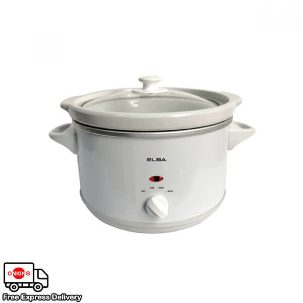 Elba 4.5L Slow Cooker ESCK4569WH